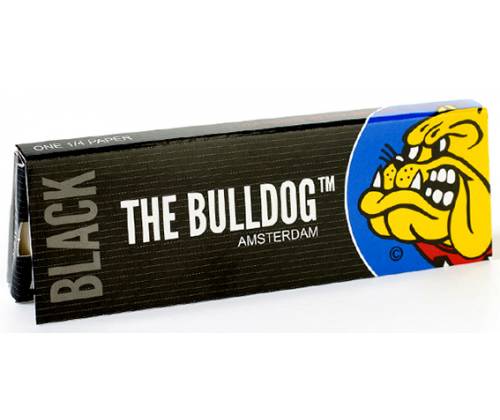 The Bulldog Χαρτάκια - Μαύρο - 1¼ - Τιμή: 1,00€
