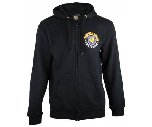 The Bulldog Amsterdam Φούτερ Original Zoody με Φερμουάρ - Black -  Price: 59,90€