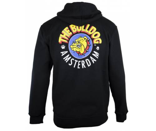 The Bulldog Amsterdam Φούτερ Original Zoody με Φερμουάρ - Black -  Price: 59,90€
