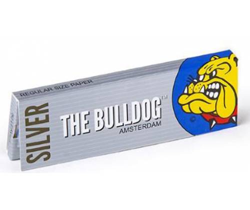 The Bulldog Χαρτάκια - Ασημί - Regular Size - Τιμή: 0,50€