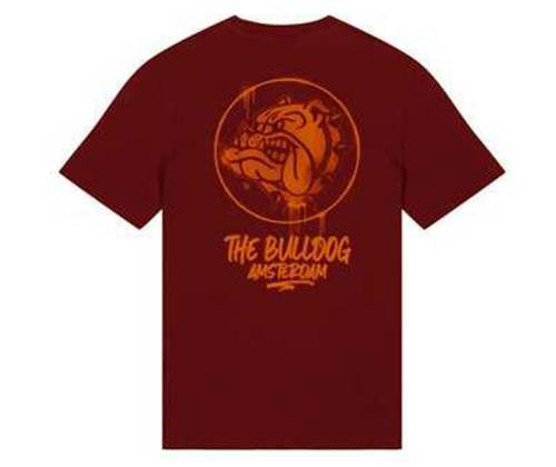 The Bulldog Amsterdam Μπλουζάκι Original 50th Anniversary T-shirt - Κόκκινο - Τιμή: 29,90€