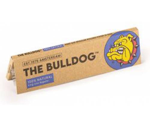 The Bulldog Χαρτάκια - Natural - King Size Slim 50τεμ. - Τιμή: 60,00€