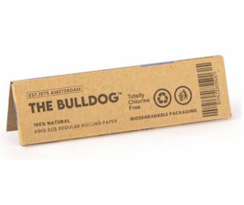 The Bulldog Χαρτάκια - Natural - King Size Slim 50τεμ. - Τιμή: 60,00€