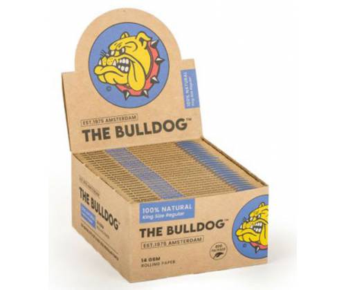 The Bulldog Χαρτάκια - Natural - King Size Slim 50τεμ. - Τιμή: 60,00€