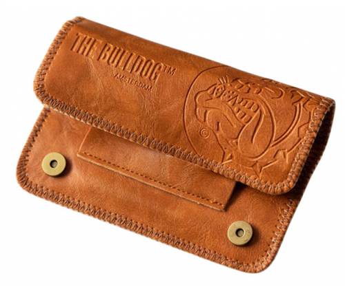 The Bulldog Amsterdam Tobacco Case PU Leather - Camel -  Price: 12,50€