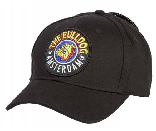 The Bulldog Amsterdam Καπέλο Μαύρο - Original Cap Black - Τιμή: 19,90€