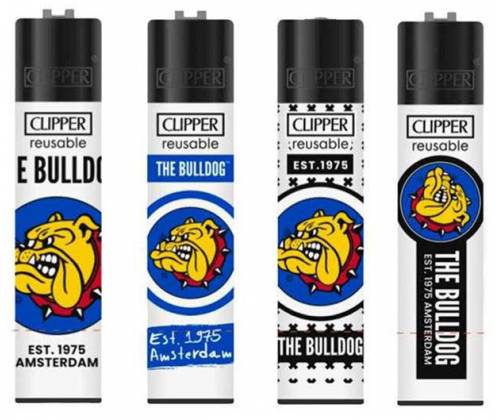The Bulldog Amsterdam Αναπτήρας Clipper Original - Patern 04 - Τιμή: 1,70€