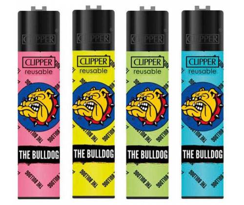 The Bulldog Amsterdam Αναπτήρας Clipper Patterns - Ροζ - Τιμή: 1,70€