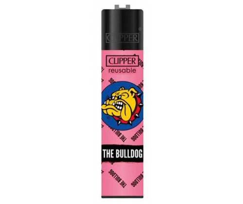 The Bulldog Amsterdam Αναπτήρας Clipper Patterns - Ροζ - Τιμή: 1,70€