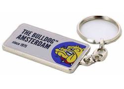 The Bulldog Amsterdam Μεταλλικό Μπρελόκ - Ασημί