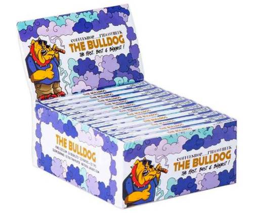 The Bulldog Χαρτάκια - 50 Years Limited Edition King Size Slim & Tips - Τιμή: 1,90€