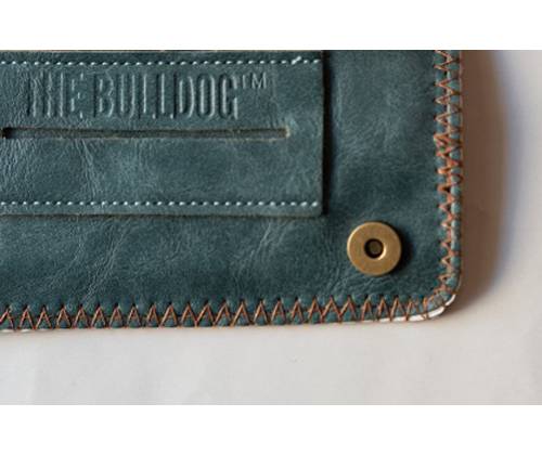 The Bulldog Amsterdam Καπνοθήκη Τεχνόδερμα PU - Petrol - Τιμή: 12,50€