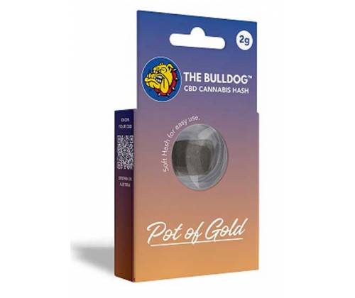 CBD HAsh The Bulldog Amsterdam «Pot of Gold» 2gr - 20% CBD - Τιμή: 28,00€