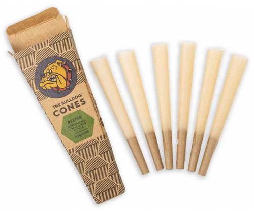 Κώνος The Bulldog Unbleached - REEFERKing Size 3τεμ. - Τιμή: 2,00€