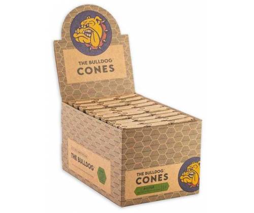 Κώνος The Bulldog Unbleached - REEFERKing Size 3τεμ. - Τιμή: 2,00€