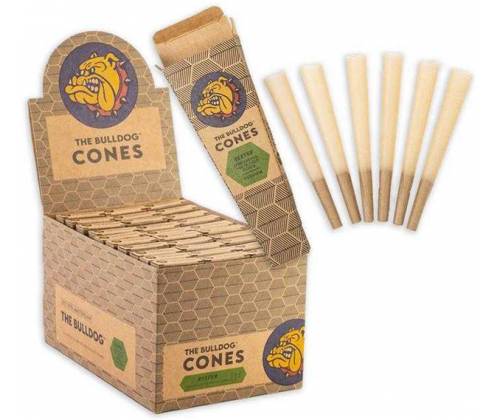 Κώνος The Bulldog Unbleached - REEFERKing Size 3τεμ. - Τιμή: 2,00€