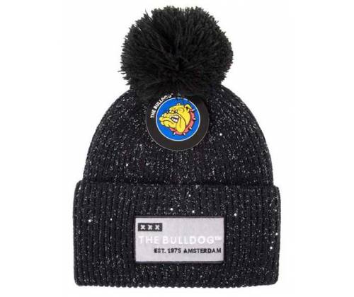 The Bulldog Amsterdam Σκούφος - Winter Beanie Glitter Black - Τιμή: 19,90€