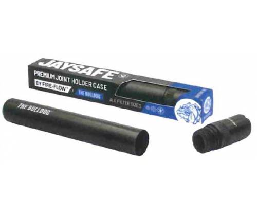 The Bulldog Amsterdam - Jaysafe Κύλινδρος Αποθήκευσης Μεταλλικός Premium 11cm - Μαύρο - Τιμή: 13,50€