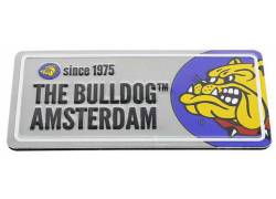 The Bulldog Amsterdam Διακοσμητικό Μαγνητάκι - Licenceplate Silver (8x4cm)