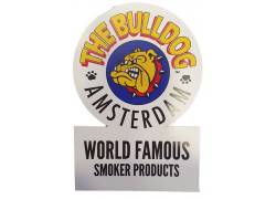 The Bulldog Amsterdam Χάρτινο Διακοσμητικό Λευκό - 9x13cm