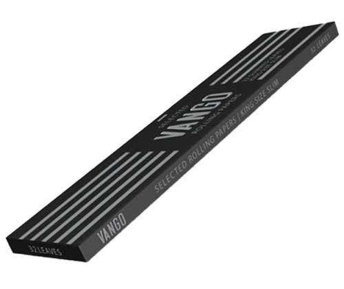 Vango Χαρτάκια King Size Slim - Μαύρο 32φ - Τιμή: 0,55€