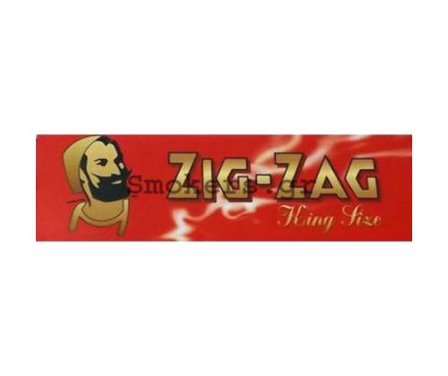 Zig Zag Χαρτάκια - Κόκκινο - King Size - Τιμή: 0,40€