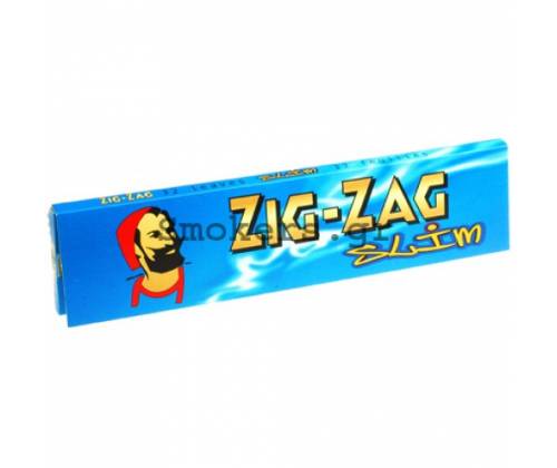 Zig Zag Χαρτάκια - Μπλε - King Size - Τιμή: 0,40€