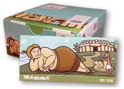 Ziggi URS Χαρτάκια - Lady King Size Slim με Τζιβάνες 22τεμ.