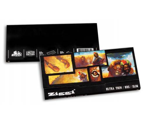Ziggi URS Χαρτάκια - Africa 04 - King Size Slim με Τζιβάνες - Limited Edition - Τιμή: 2,40€