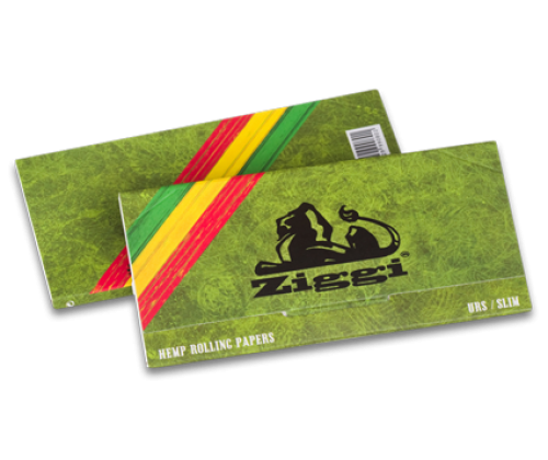 Ziggi URS Rolling Papers - Hemp - King Size Slim With Tips -  Price: 2,25€