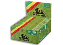 Ziggi URS Χαρτάκια - Hemp King Size Slim με Τζιβάνες 22τεμ.