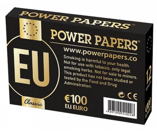 100 Euros Χαρτάκια Premium - King Size Slim με Τζιβάνα - Τιμή: 2,60€