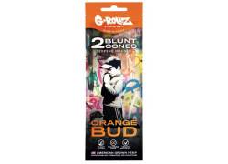 G-Rollz Blunt Wraps Πουρόφυλλα με CBD 42% - Orange Bud 2φ.