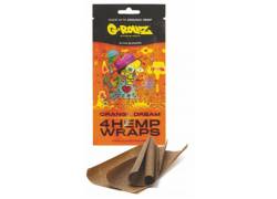 G-Rollz Blunt Hemp Wraps Πουρόφυλλα - Orange Dream 4φ