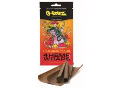 G-Rollz Blunt Hemp Wraps Πουρόφυλλα - Passion Haze 4φ