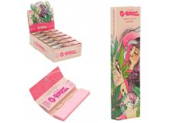 G-Rollz Rolling Papers Pink (Mushroom Lady) - King Size Slim 50f. with Tips