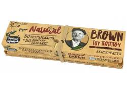 Του Παππού Χαρτάκια Natural Brown KS 50φ. με Κωνικές Τζιβάνες - 47797