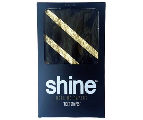 Shine Χαρτάκι Gold Tiger Stripes- King Size -  Price: 12,90€