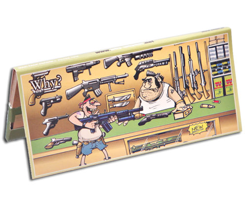 Why? Why Not? Rolling Papers «War Collection» - Weaponry -  Price: 2,20€