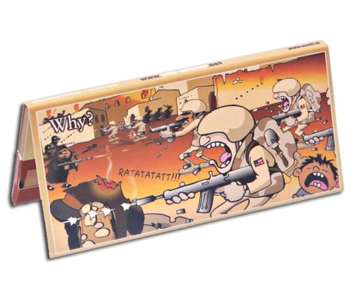 Why? Why Not? Rolling Papers «War Collection» - International Extermination -  Price: 2,20€