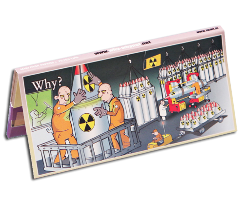 Why? Why Not? Rolling Papers «War Collection» Natural Resources -  Price: 2,20€