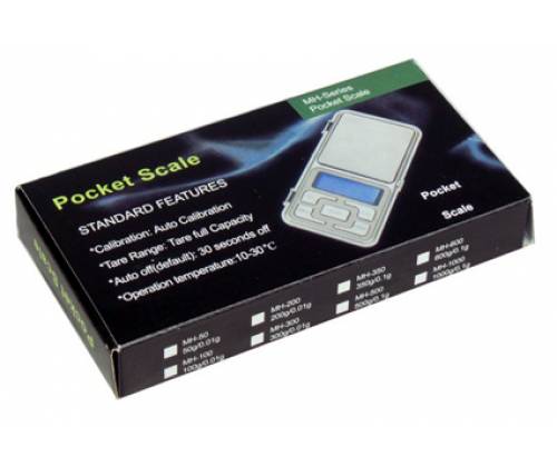 Ψηφιακή Ζυγαριά Pocket Scale MH Series (500gr x 0.1gr) - Τιμή: 12,90€